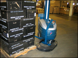 Automatic pallet-wrapping