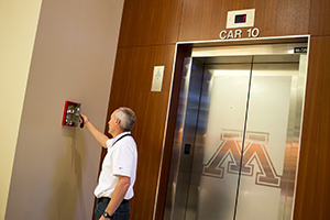 Elevator inspection